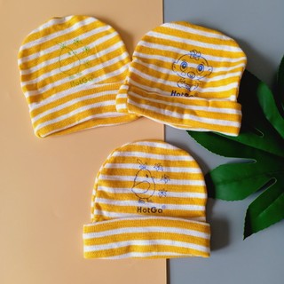 (Cho chọn mẫu) Mũ sơ sinh/ Nón sơ sinh Hotga size 0-2 tháng