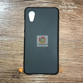 Ốp lưng Sharp Aquos S3 / Aquos S3 mini loại dẻo đen, dẻo trong chống sốc cao cấp, bền đẹp