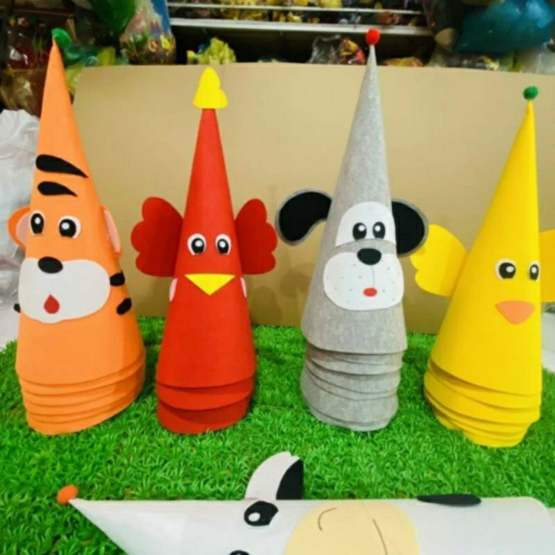 Mũ chóp âm nhạc cho trẻ chơi- steam mầm non