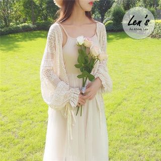 Áo Khoác Ren Tiểu Thư Nàng Len