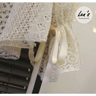 Áo Khoác Ren Tiểu Thư Nàng Len