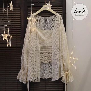 Áo Khoác Ren Tiểu Thư Nàng Len