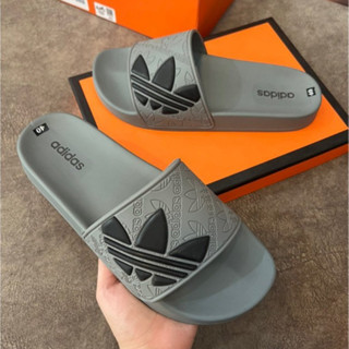 Dép Nam, Dép Adidas nam chất liệu cao su kiểu dáng thể thao không hôi chân size từ 39-43