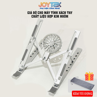 Giá đỡ gấp gọn Joytek - laptop stand hợp kim nhôm hỗ trợ tản nhiệt, chỉnh độ cao ipad macbook surface N3