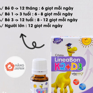 Vitamin K2+D3 Lineabon Drops 10ml