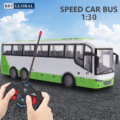 Đồ chơi ô tô điều khiển từ xa xe bus, xe container cỡ lớn có đèn và nhạc BBT Global QH866-3D/QH200-5D