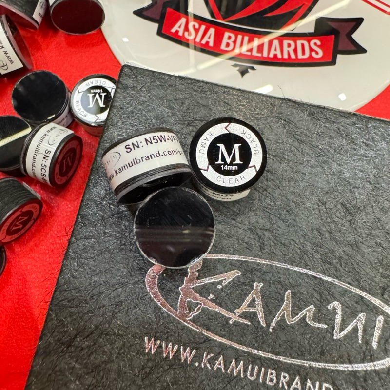 Đầu Tẩy Cơ Bida KAMUI Clear Black chính hãng / Đầu Tẩy Cao Cấp (Size M)