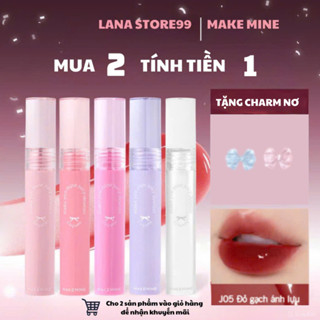 Son bóng lì MAKEMINE son vòm Make You Mine Juicy Dew Tint căng mọng mềm môi lâu trôi Son Môi Cosmetic Trang Điểm Mỹ Phẩm