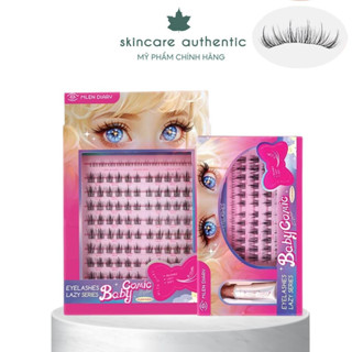 Lông Mi Giả ANIME HOẠT HÌNH MLEN DIARY Mi Cụm Mềm Mại Và Keo 4in1 Tự Nhiên Dễ Sử Dụng