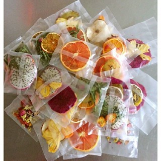 Trà Detox hoa quả sấy khô giảm cân DETOX KOREA  Chính hãng [SỈ SLL] - Không kèm bình, hộp, túi vải