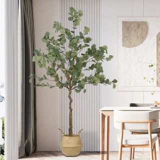 Cây bạch đàn 165cm - cây giả decor