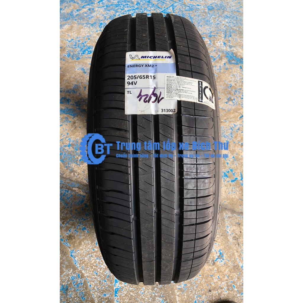Lốp Michelin 205/65R15 XM2+ Cửa Hàng Lốp Bích Thư, Lốp Xe Êm Ái, Chất Lượng An Toàn Độ Bám Đường Tốt