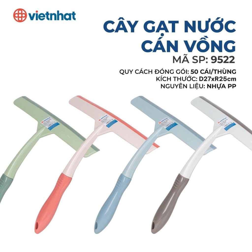 Cây gạt nước cán vồng 9522 Việt Nhật Plastic