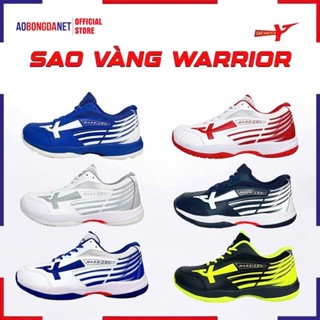  Giày Sao Vàng Giày Bóng Chuyền Warrios Cổ Thấp Có Đệm Mút Bảo Vệ Cổ Chân 