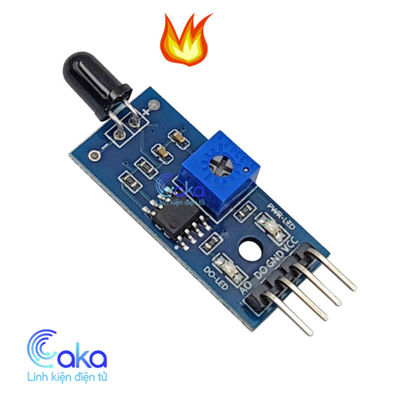 Cảm Biến Phát Hiện Lửa (Flame Sensor)