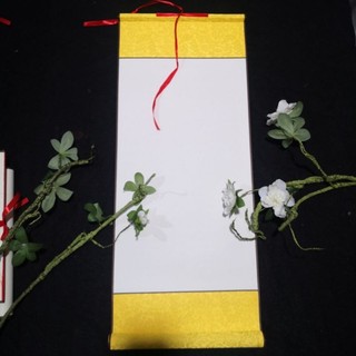 Giấy biểu lụa viết thư pháp cao cấp 30cm (Mã 04)