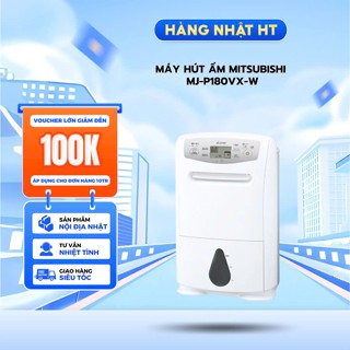 Máy hút ẩm Mitsubishi MJ-P180VX Công suất hút 18L/ ngày , hàng nội địa NHẬT