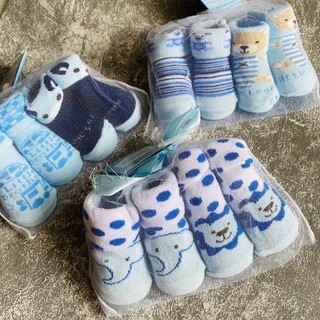 Set 4 đôi vớ lưới sơ sinh/ Tất trẻ em Carter Cho bé 0-6 Tháng tuổi