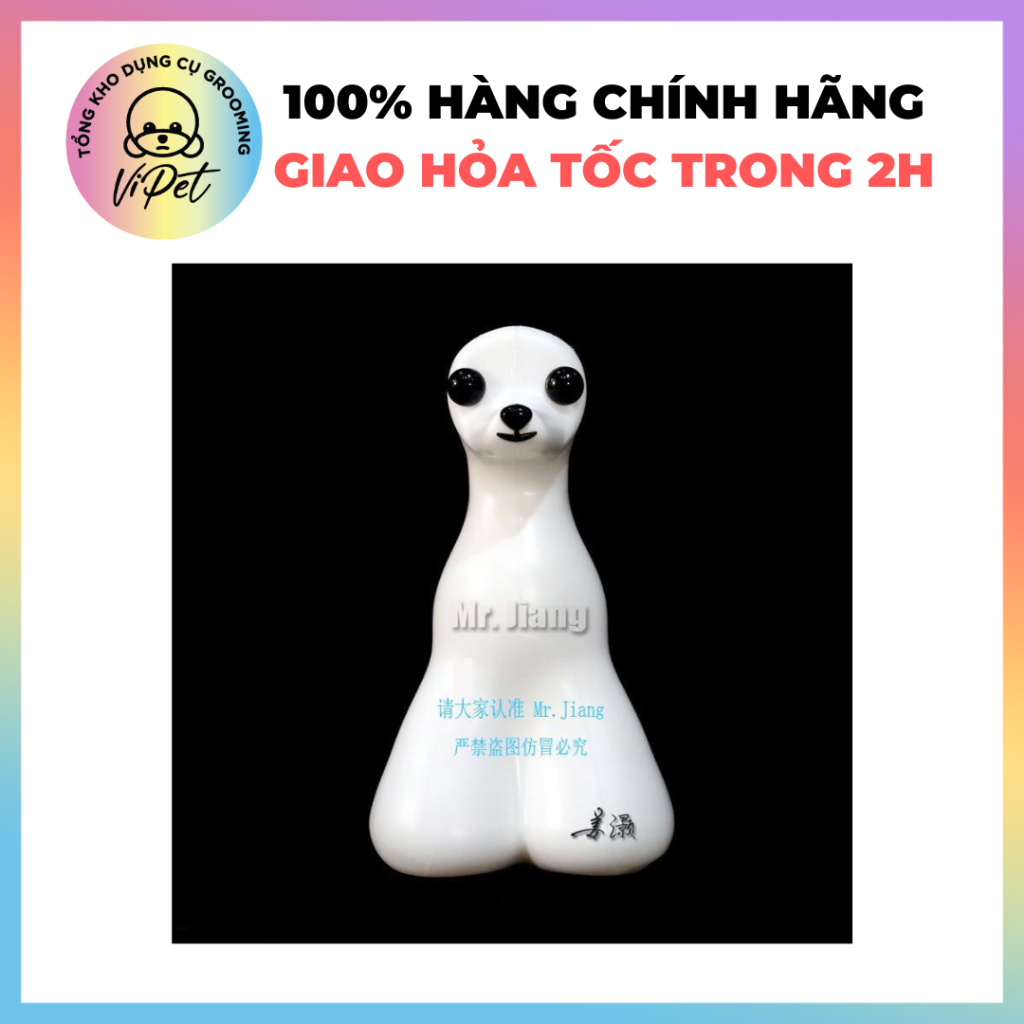 (HỎA TỐC HCM) MR.JIANG KHUNG ĐẦU POODLE CHÓ GIẢ TEDDY BEAR - LÔNG GIẢ HỌC CẮT TỈA  MR JIANG - VIPET 