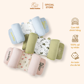Gối unbee xô muslin chống méo đầu cho bé - Gối cố định đầu cho bé
