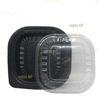 Hộp nhựa đế đen HT12