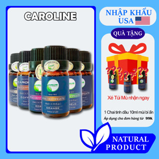 Tinh dầu thơm phòng cao cấp Caroline lọ 10ml - Tinh dầu thiên nhiên - Tinh dầu sả, Lavender, hoa