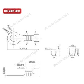 Cos lấy mass 6mm- (50 cái)