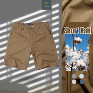 Quần short kaki nam THÁI KHANG vải cotton 100% dày mềm QUAN01