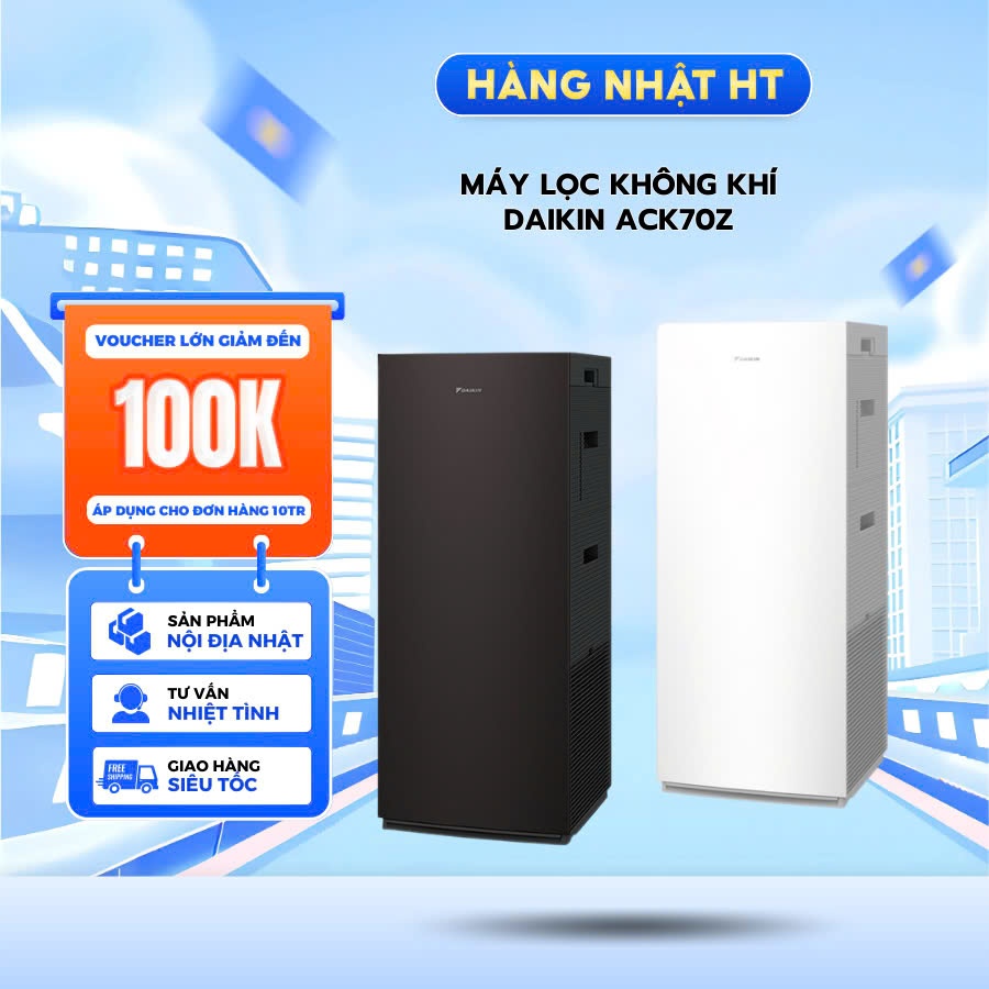Máy lọc không khí Daikin ACK705A NỘI ĐỊA NHẬT
