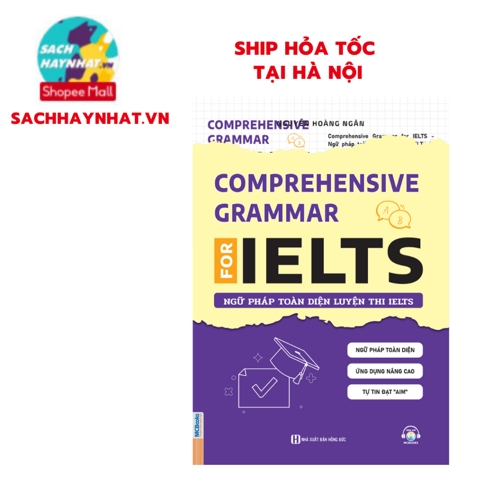 Sách - Comprehensive Grammar For IELTS – Ngữ pháp toàn diện luyện thi IELTS