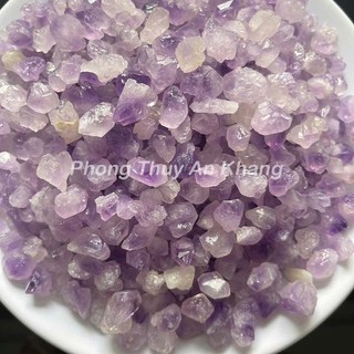 Tinh Thể Mầm Thạch Anh Tím Thô 0,5-1.5cm