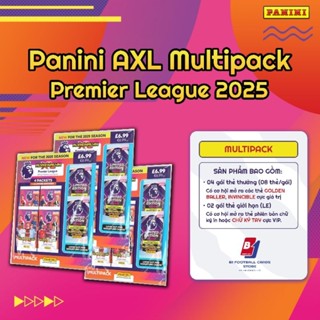  Multipack - Panini Adrenalyn XL Premier League 24 25 - Túi thẻ bóng đá cầu thủ Ngoại Hạng Anh 