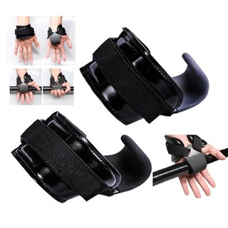 Quấn Cổ Tay Da Pu Tập Xà Đơn Có Móc,Găng Tay Có Móc Nâng Tạ,Có móc sắt sơn tỉnh điện bọc đệm Nhám