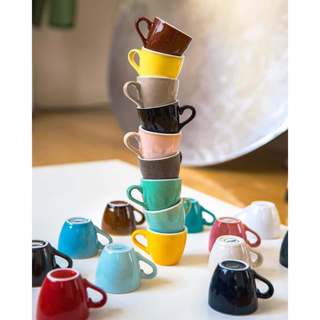 Ly Cà Phê Egg 80ml Espresso Cup & Saucer (Màu Cơ Bản) - Loveramics