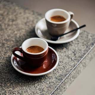 Ly Cà Phê Egg 80ml Espresso Cup & Saucer (Màu Cơ Bản) - Loveramics