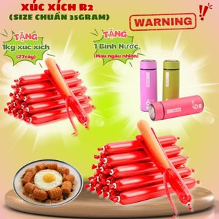 [MUA 1 TẶNG 1] - 1KGXÚC XÍCH ĂN LIỀN R2 BẾP NGON - TẶNG 1 KG XÚC XÍCH (Size chuẩn 35g/cây)