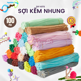 Kẽm nhung loại 1 (cam kết hàng loại 1) bó 100 sợi, kẽm nhung làm hoa handmade