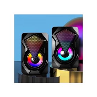 Bộ loa máy tính, loa vi tính mini, loa mini YST-1046 Led âm thanh cực chất cho mọi dòng PC laptop