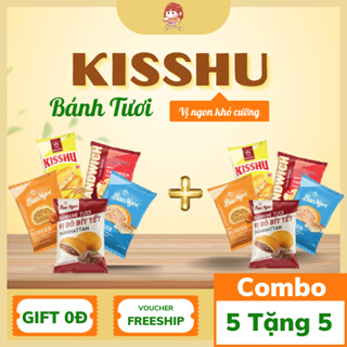 Combo 10 bánh mì nhân mặn bảo ngọc chà bông, gà sốt, bò bít tết, ăn vặt tiện lợi, dinh dưỡng