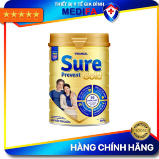Sữa bột Vinamilk Sure Prevent bổ sung dinh dưỡng dành người cao tuổi hộp thiếc 900g