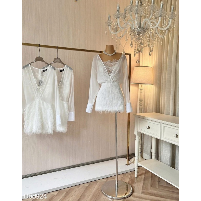 Set bánh bèo thiết kê siêu sexy cho nàng hẹn hò hay dự tiệc