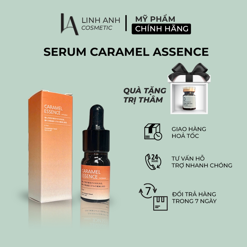 Serum Caramel Essence ngừa mụn giảm thâm 5ml