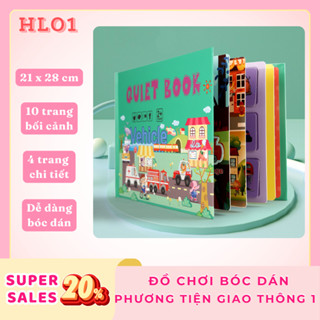  Học Liệu Bóc Dán Montessori Thông Minh 17 Chủ Đề Montessori với hơn 30 chi tiết 