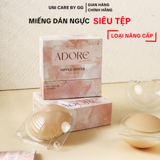 [LOẠI MỚI] Miếng dán ngực siêu tệp Adore nhiệt tự thân không keo tàng hình cao cấp - hàng chính hãng