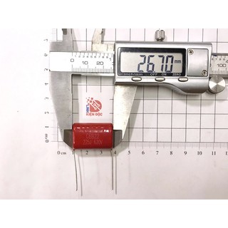 [Combo 10 chiếc] Tụ điện CBB 225J 630V 2.2uF 27mm