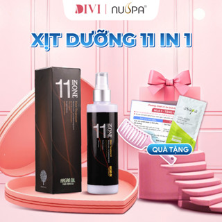 Xịt Siêu dưỡng tóc mềm mượt, giữ nếp, tạo kiểu tóc 11 trong 1 NUSPA Keratin Smoothing Treatment 250ml - Mỹ phẩm Divi