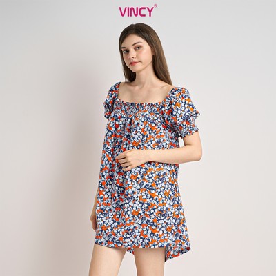 DDK011W11-ĐẦM KATE THIẾT KẾ CỔ DÚN VÀ TAY PHỒNG XINH XẮN VỚI CHẤT VẢI KATE MÁT MẺ PHÙ HỢP ĐỂ MẶC HÀNG NGÀY.