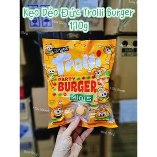 Kẹo Dẻo Trolli Mini Burger 170g