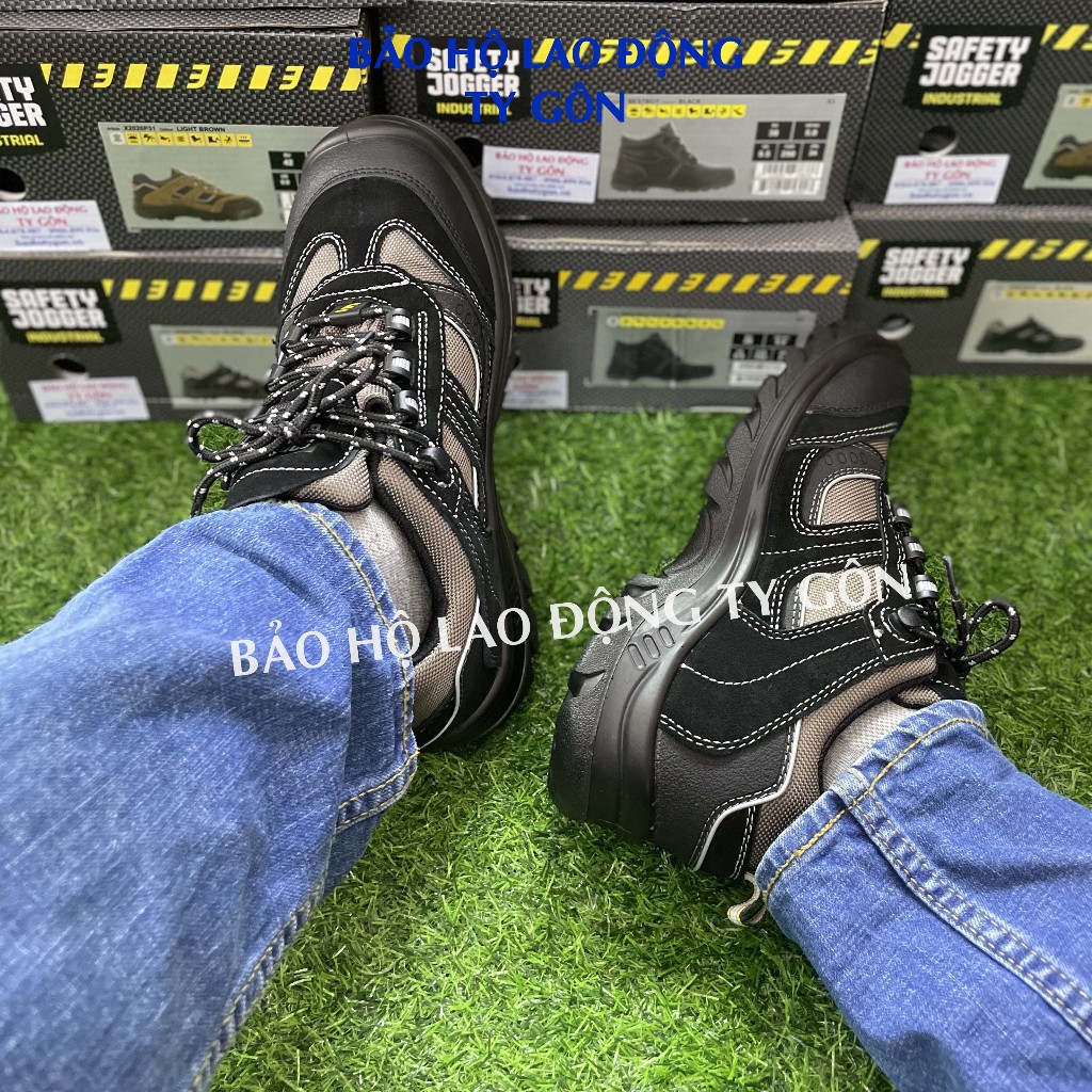 Giày bảo hộ cao cấp Jogger Jumper31 S3 SRC chống tĩnh điện, cách điện