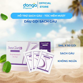 Dầu gội sạch gàu SnowClear One dạng gói 5ml | Hộp 50 gói